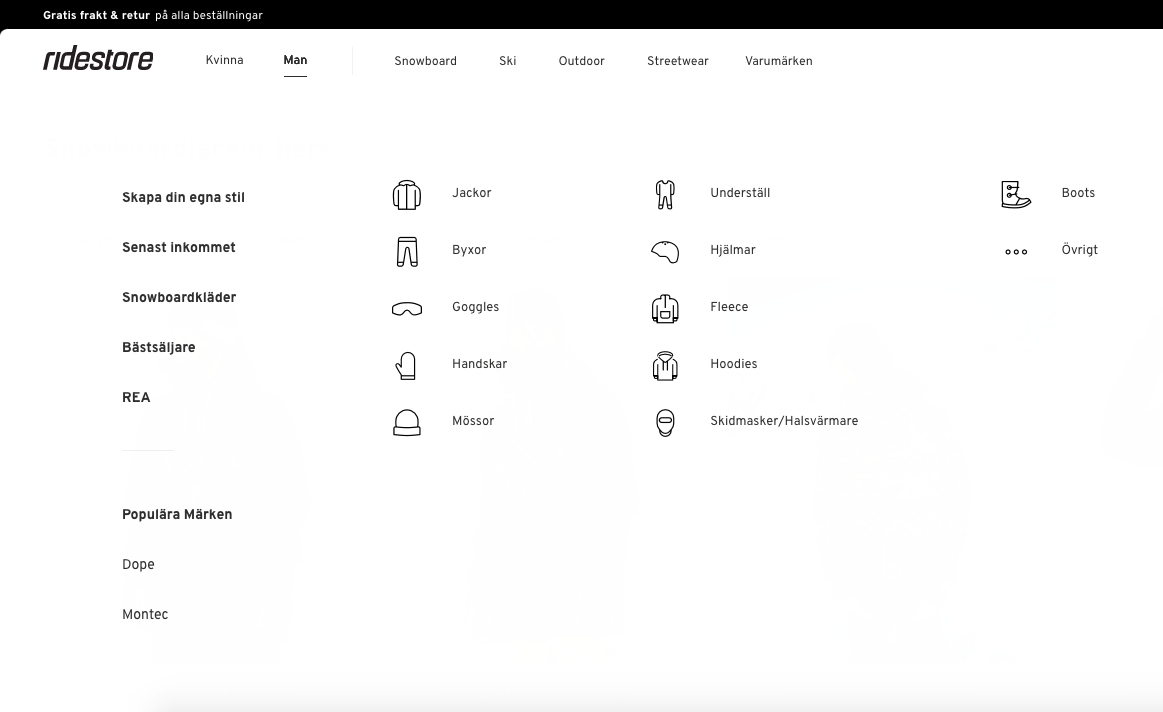 Ridestore Project